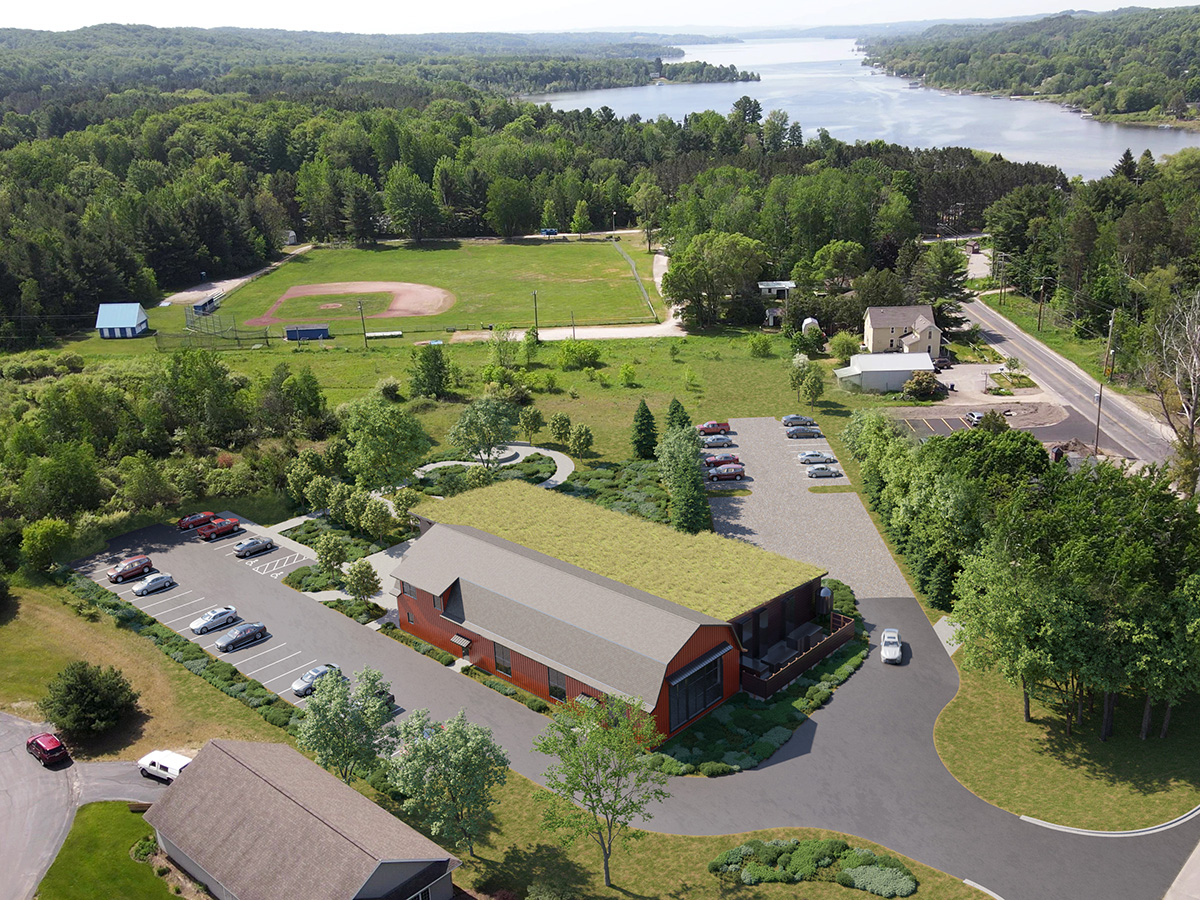 Aerial Rendering example