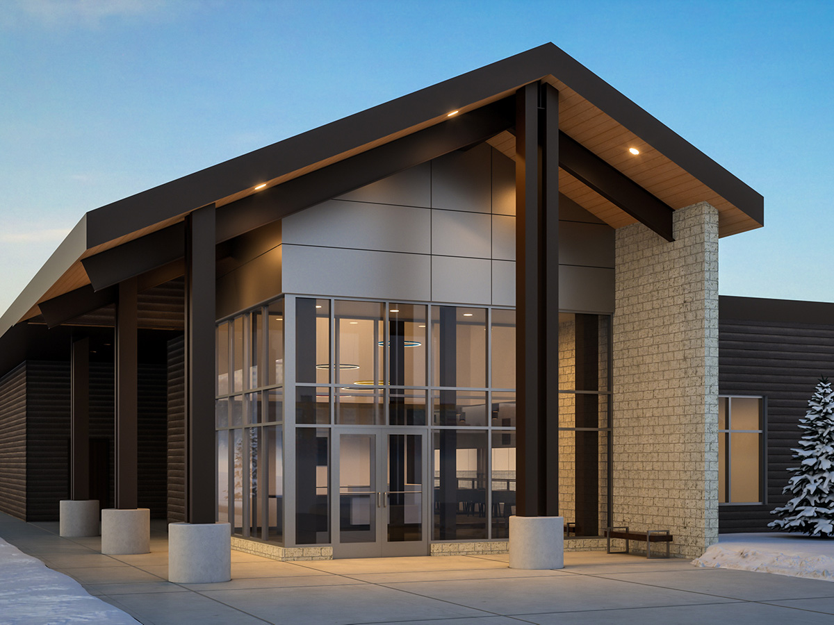 Exterior Rendering example 1