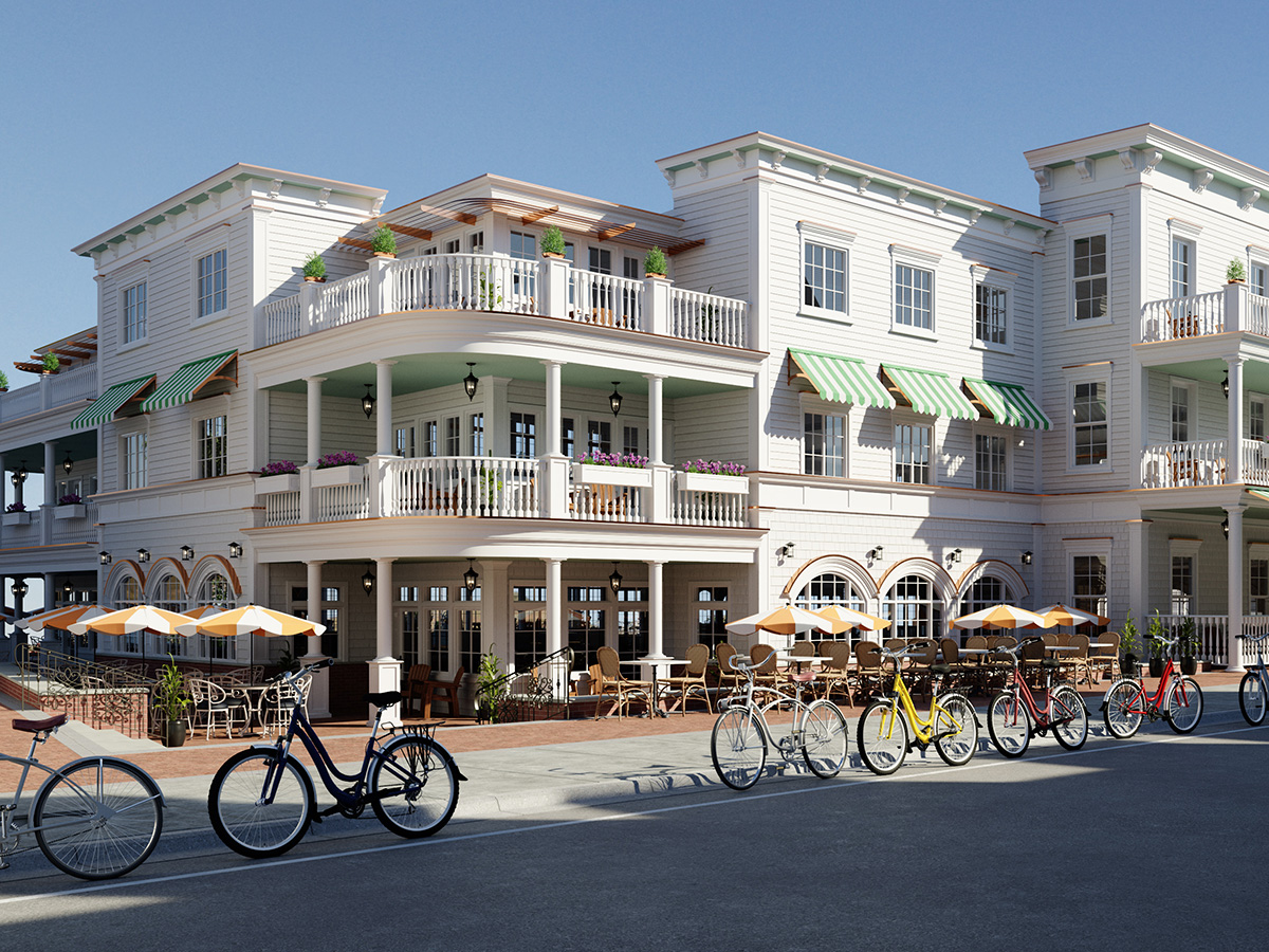 Exterior Rendering example