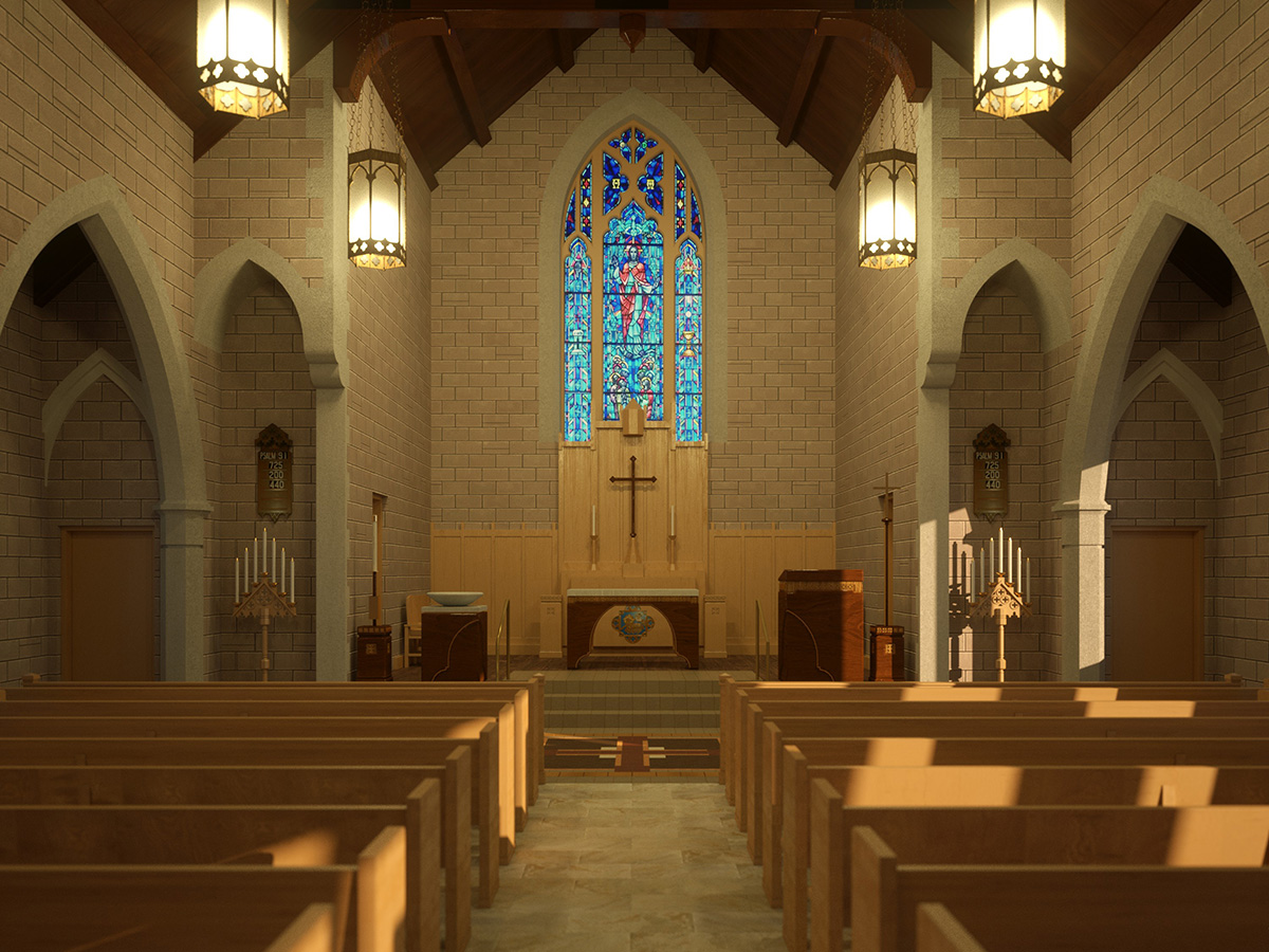 Interior Rendering example 3