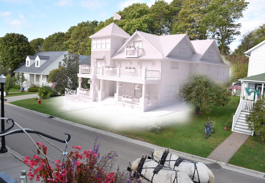 Architectural rendering of home 3D design model