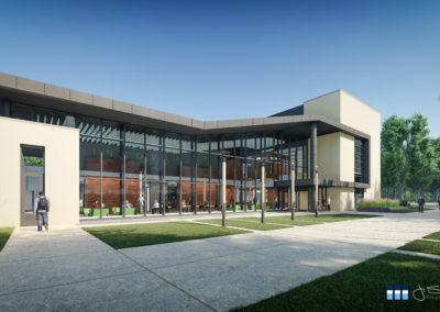 Architectural Rendering: NMC Innovation Center
