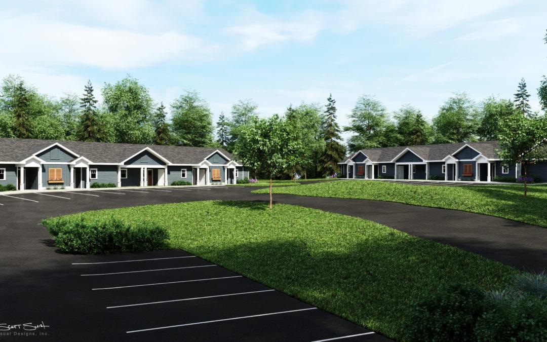 Architectural Renderings: Michigan Apartment Complex