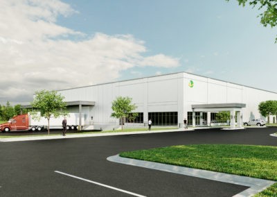 Architectural Renderings: Steel Manufacturing Building