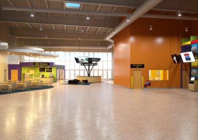 Architectural Renderings: Church Lobby