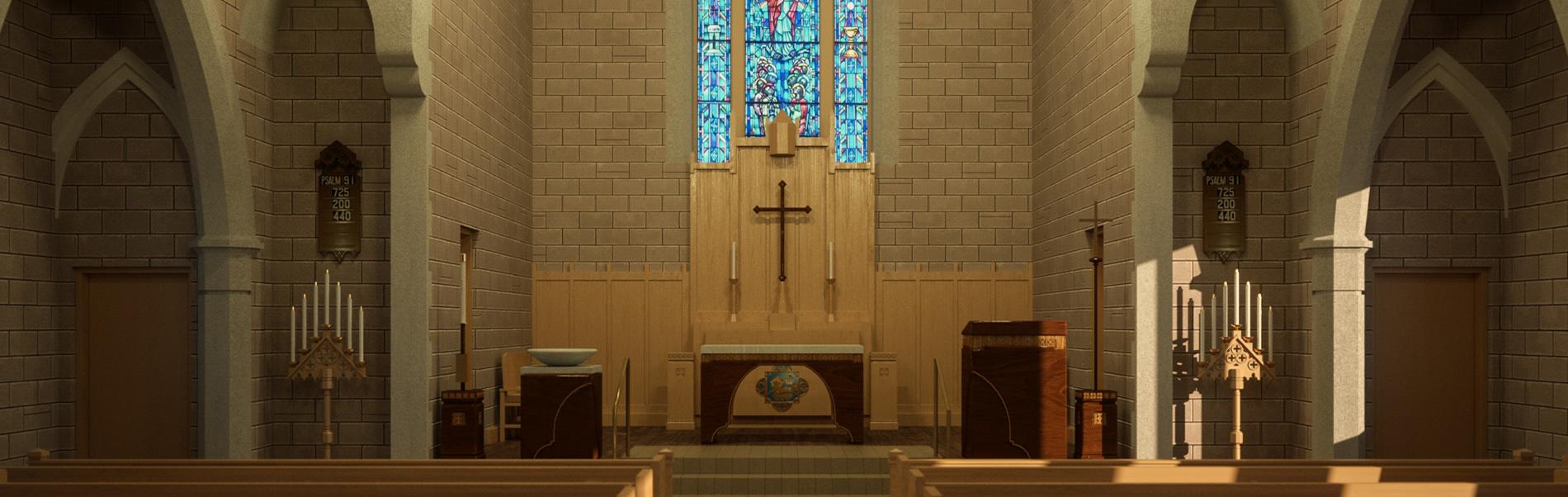 church rendering
