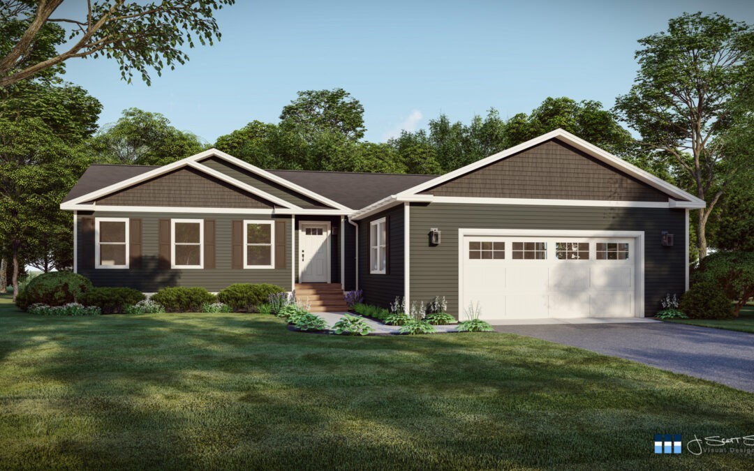 Architectural Renderings: Siding Colors