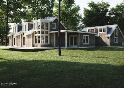 Architectural Renderings: Northport Cottage