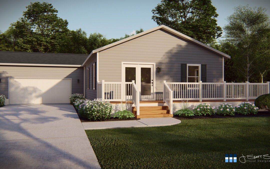 Architectural Renderings: Northport Model Home