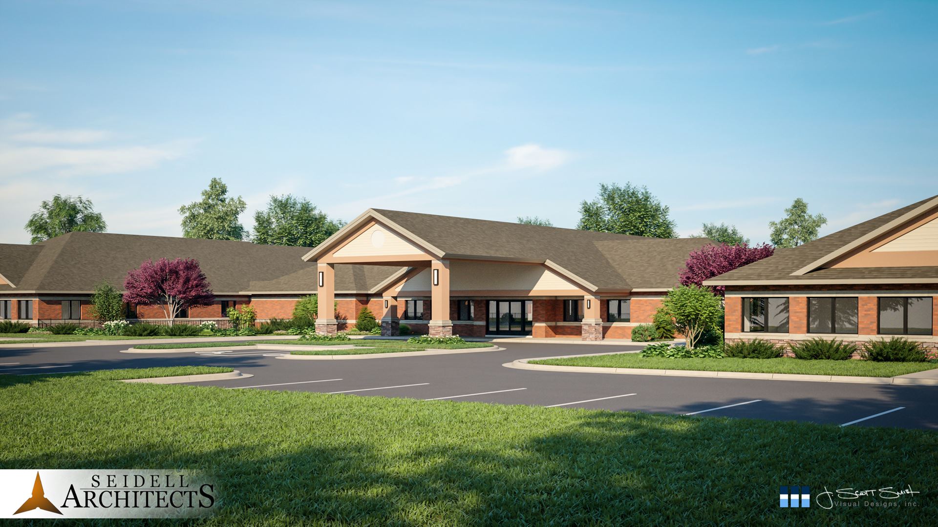 senior living 3d renderings